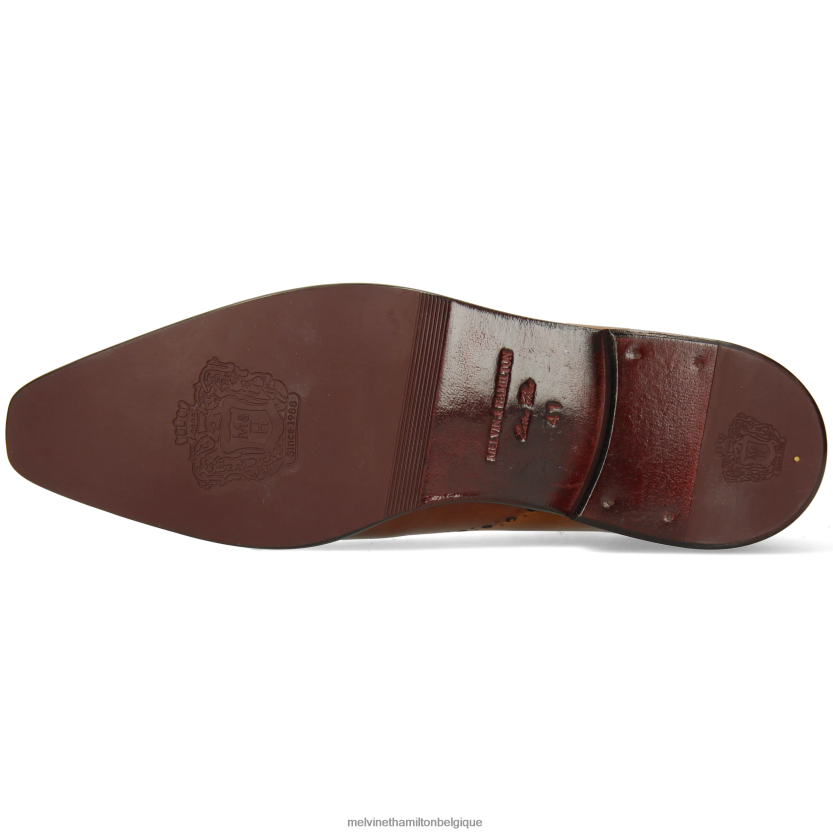 Melvin & Hamilton Hommes lance 41 R44228160 chaussures richelieu brun