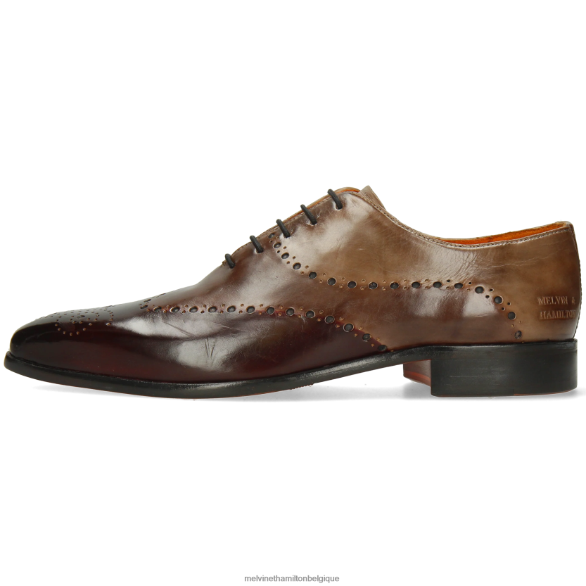 Melvin & Hamilton Hommes lance 41 R44228184 chaussures richelieu rouge