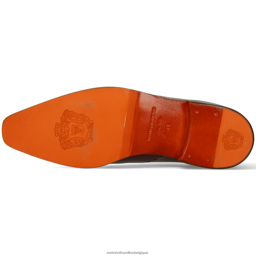 Melvin & Hamilton Hommes lance 41 R44228184 chaussures richelieu rouge