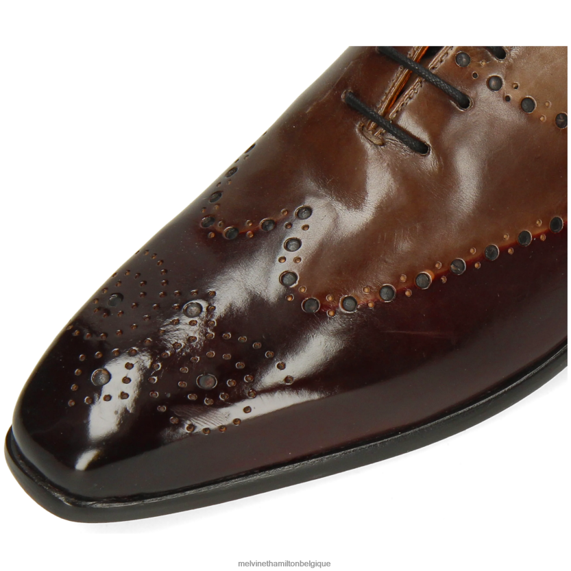 Melvin & Hamilton Hommes lance 41 R44228184 chaussures richelieu rouge