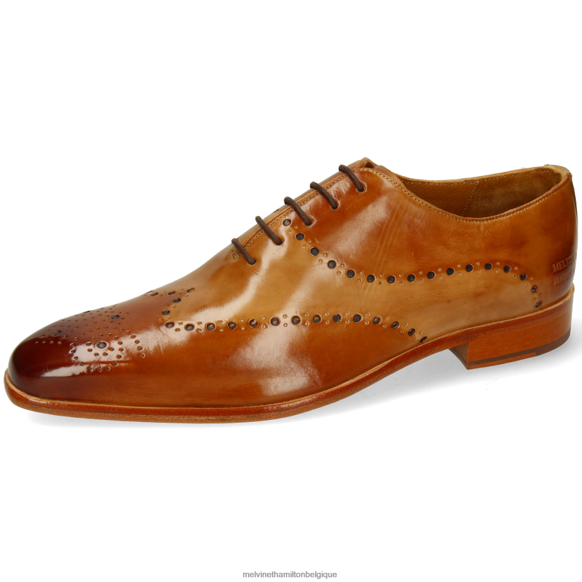 Melvin & Hamilton Hommes lance 41 R44228203 chaussures richelieu brun clair