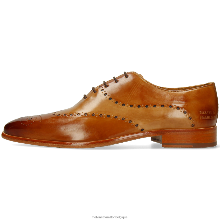 Melvin & Hamilton Hommes lance 41 R44228203 chaussures richelieu brun clair