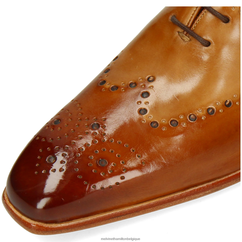 Melvin & Hamilton Hommes lance 41 R44228203 chaussures richelieu brun clair
