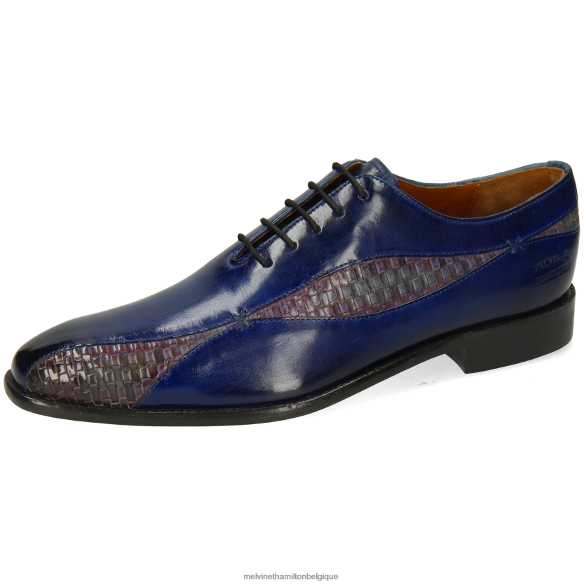 Melvin & Hamilton Hommes martine 26 R44228201 chaussures richelieu bleu