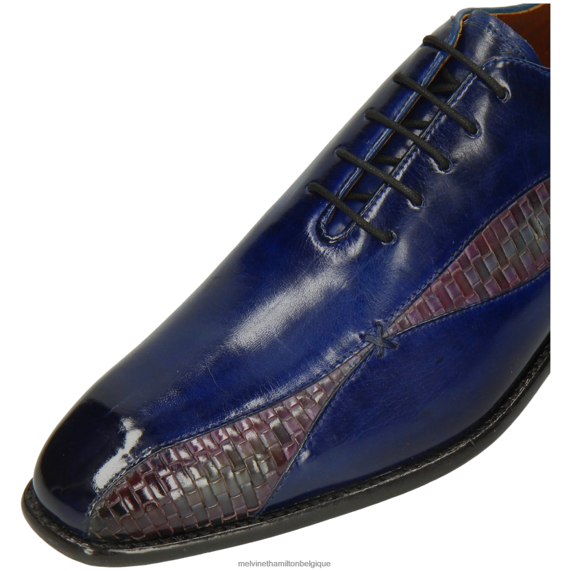 Melvin & Hamilton Hommes martine 26 R44228201 chaussures richelieu bleu