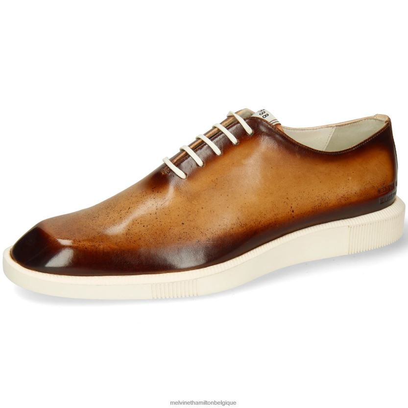 Melvin & Hamilton Hommes étonné 1 R44228153 chaussures richelieu brun