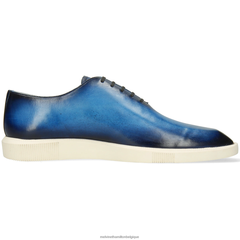 Melvin & Hamilton Hommes étonné 1 R44228177 chaussures richelieu bleu