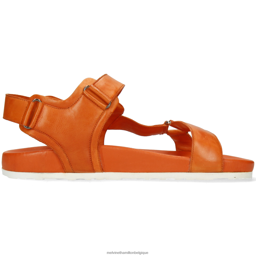 Melvin & Hamilton Hommes Robert 22 R44228768 des sandales orange