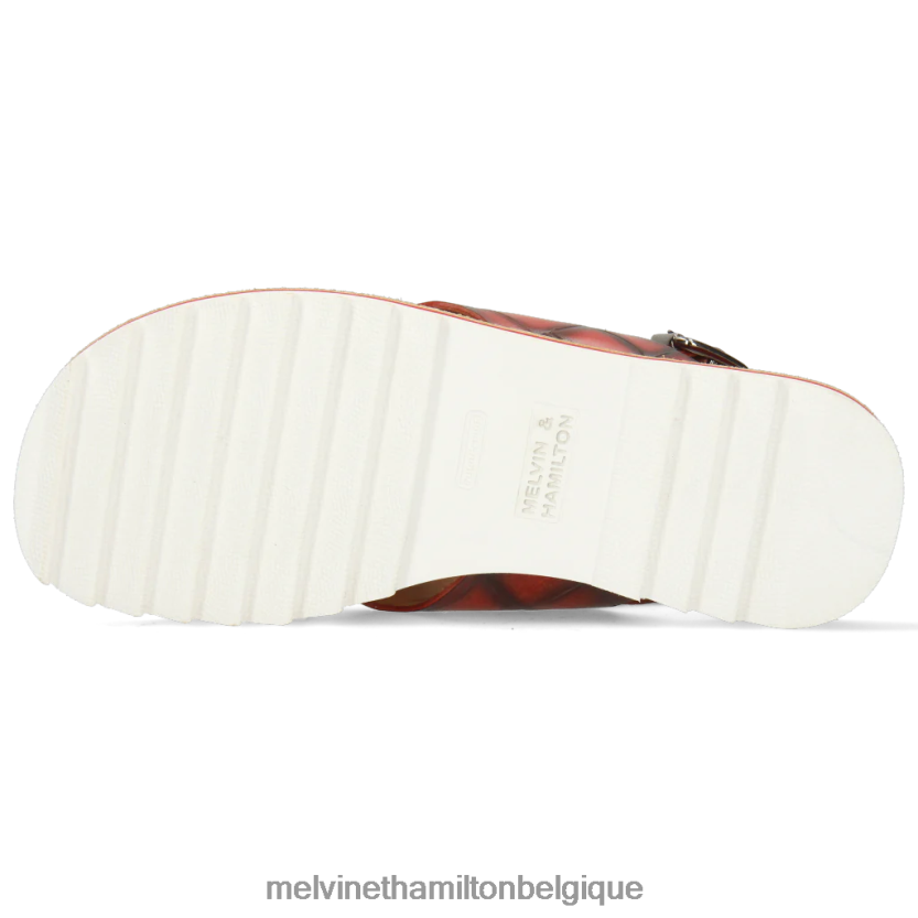 Melvin & Hamilton Hommes Sam 32 R44228758 des sandales rouge