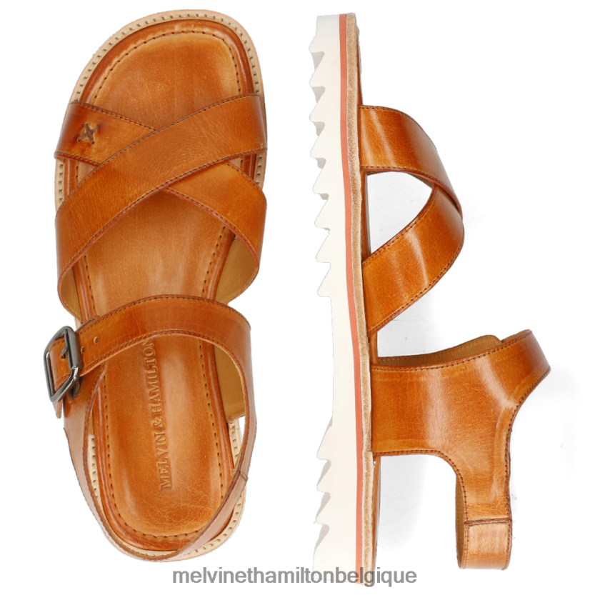 Melvin & Hamilton Hommes Sam 33 R44228761 des sandales orange