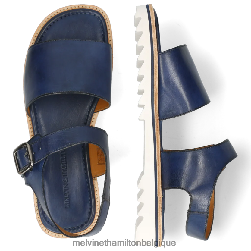 Melvin & Hamilton Hommes Sam 34 R44228759 des sandales bleu