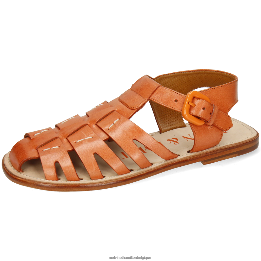 Melvin & Hamilton Hommes Sam 39 R44228756 des sandales orange