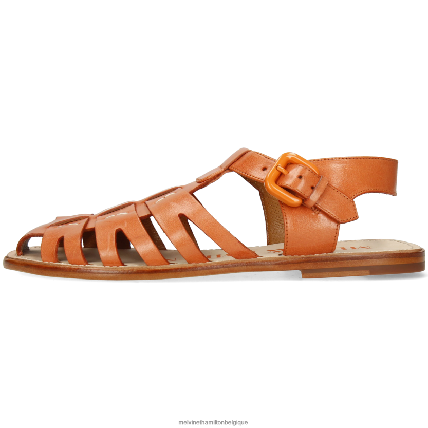 Melvin & Hamilton Hommes Sam 39 R44228756 des sandales orange