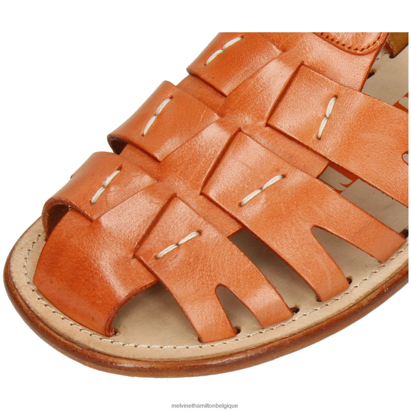 Melvin & Hamilton Hommes Sam 39 R44228756 des sandales orange