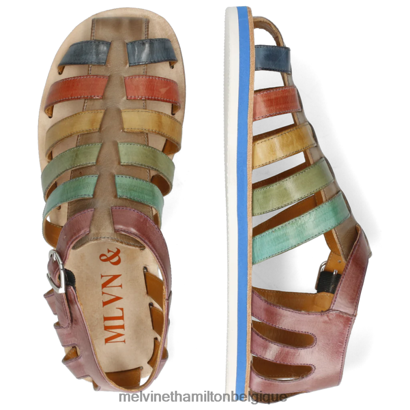 Melvin & Hamilton Hommes Sam 3 R44228751 des sandales multi