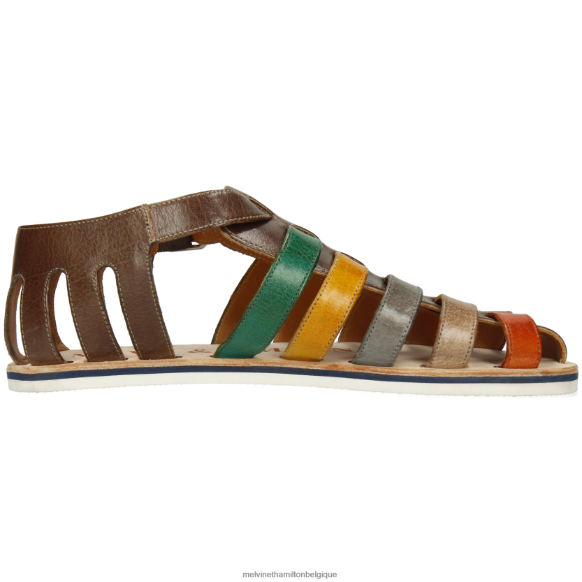 Melvin & Hamilton Hommes Sam 3 R44228772 des sandales multi