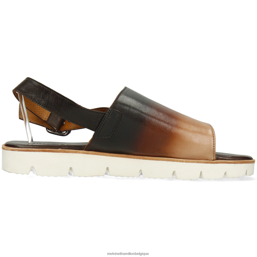 Melvin & Hamilton Hommes Sam 45 R44228771 des sandales brun