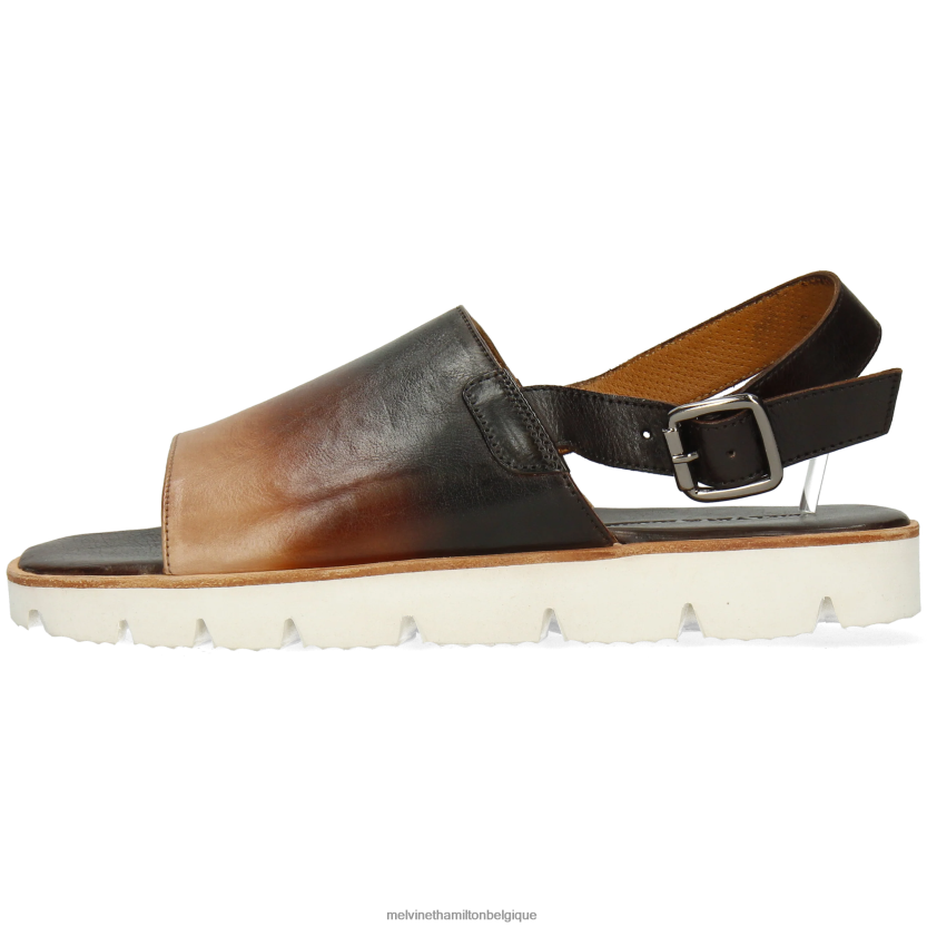 Melvin & Hamilton Hommes Sam 45 R44228771 des sandales brun