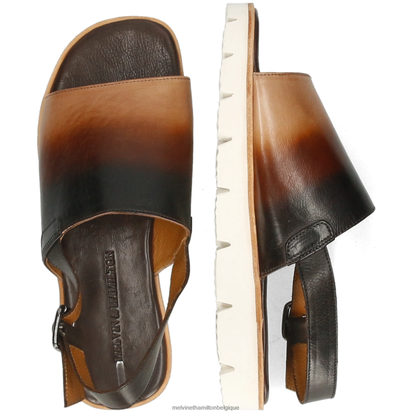 Melvin & Hamilton Hommes Sam 45 R44228771 des sandales brun