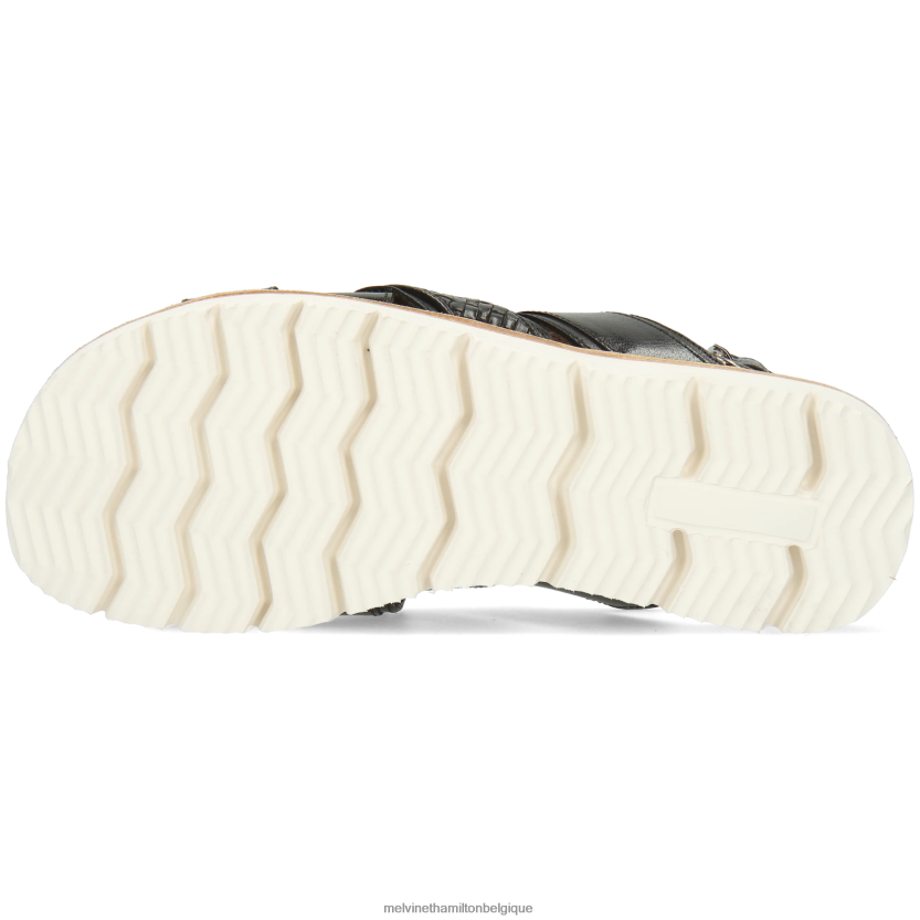 Melvin & Hamilton Hommes Sam 46 R44228769 des sandales noir