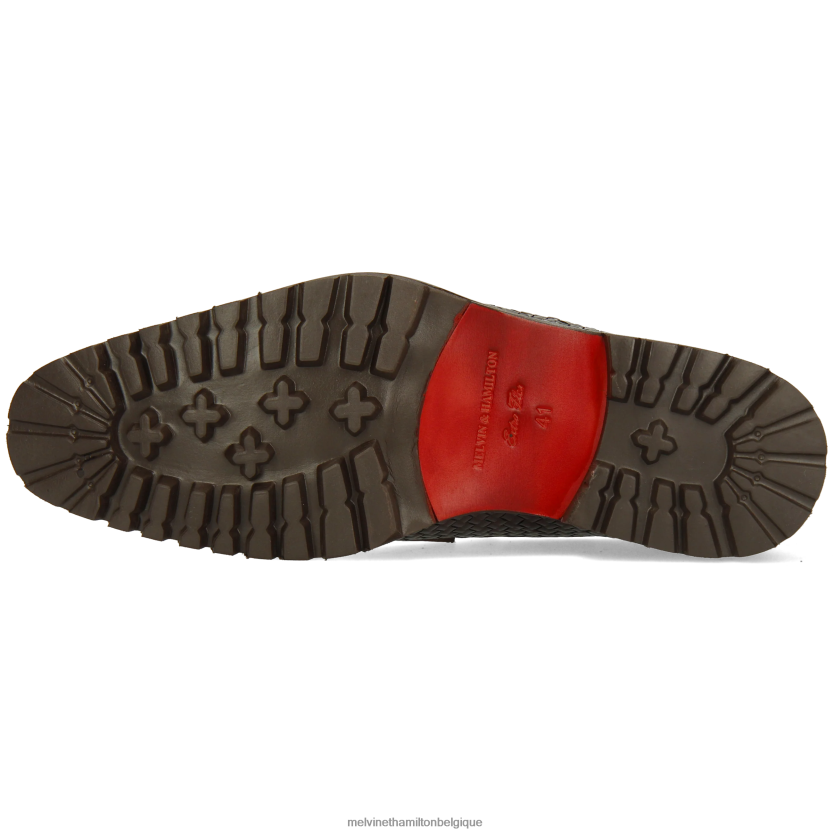 Melvin & Hamilton Hommes Carlo 5 R44228280 flâneurs brun