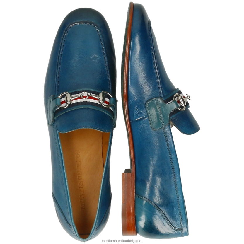 Melvin & Hamilton Hommes Clive 16 R44228240 flâneurs bleu