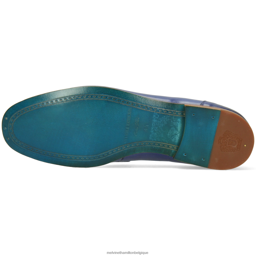 Melvin & Hamilton Hommes Clive 16 R44228257 flâneurs bleu