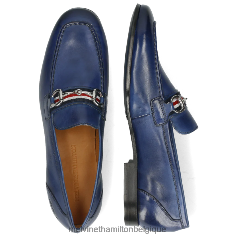 Melvin & Hamilton Hommes Clive 16 R44228285 flâneurs bleu