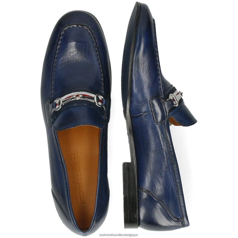 Melvin & Hamilton Hommes Clive 16 R44228299 flâneurs bleu