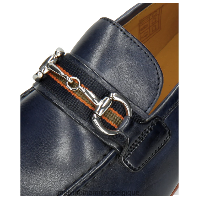 Melvin & Hamilton Hommes Clive 16 R44228303 flâneurs bleu