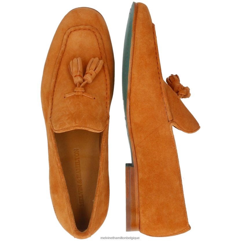 Melvin & Hamilton Hommes Clive 20 R44228218 flâneurs orange
