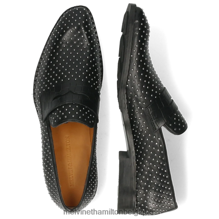 Melvin & Hamilton Hommes Gaston 5 R44228302 flâneurs noir