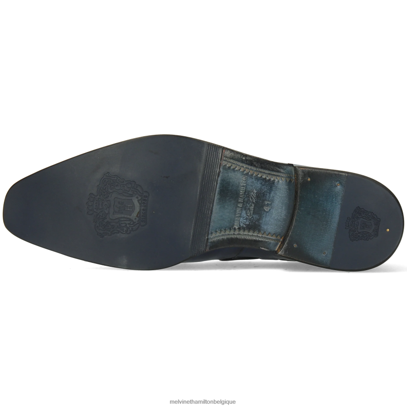 Melvin & Hamilton Hommes Léonard 1 R44228296 flâneurs bleu