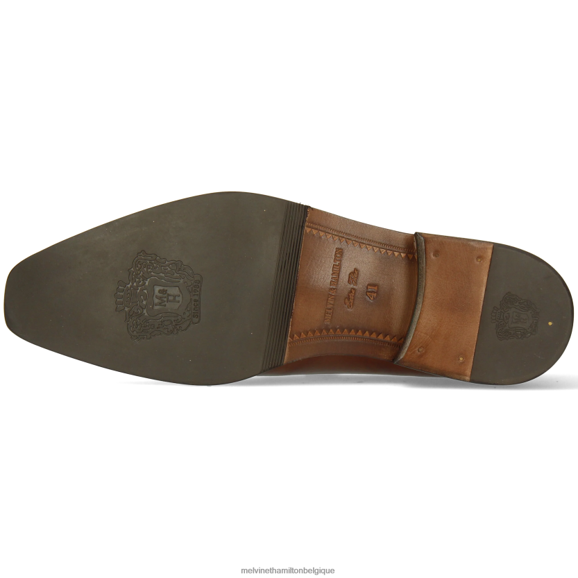 Melvin & Hamilton Hommes Léonard 24 R44228221 flâneurs brun