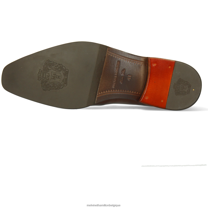Melvin & Hamilton Hommes Léonard 24 R44228258 flâneurs brun