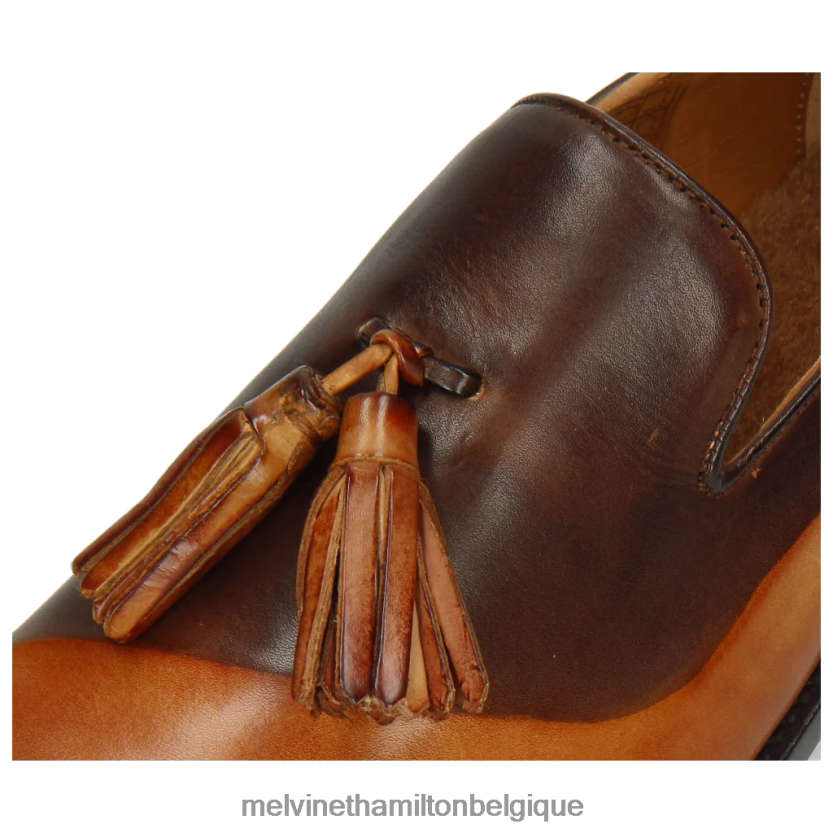 Melvin & Hamilton Hommes Léonard 24 R44228286 flâneurs brun