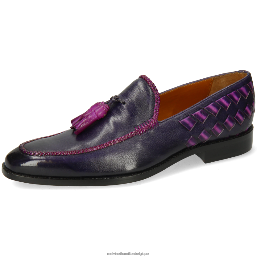 Melvin & Hamilton Hommes Léonard 32 R44228261 flâneurs violet