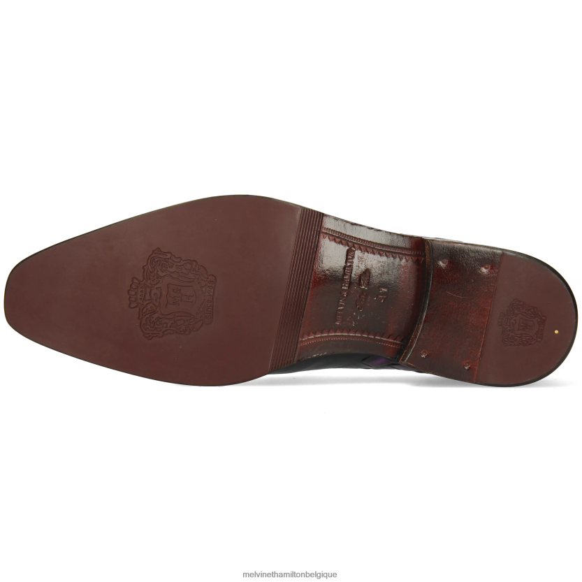 Melvin & Hamilton Hommes Léonard 32 R44228261 flâneurs violet