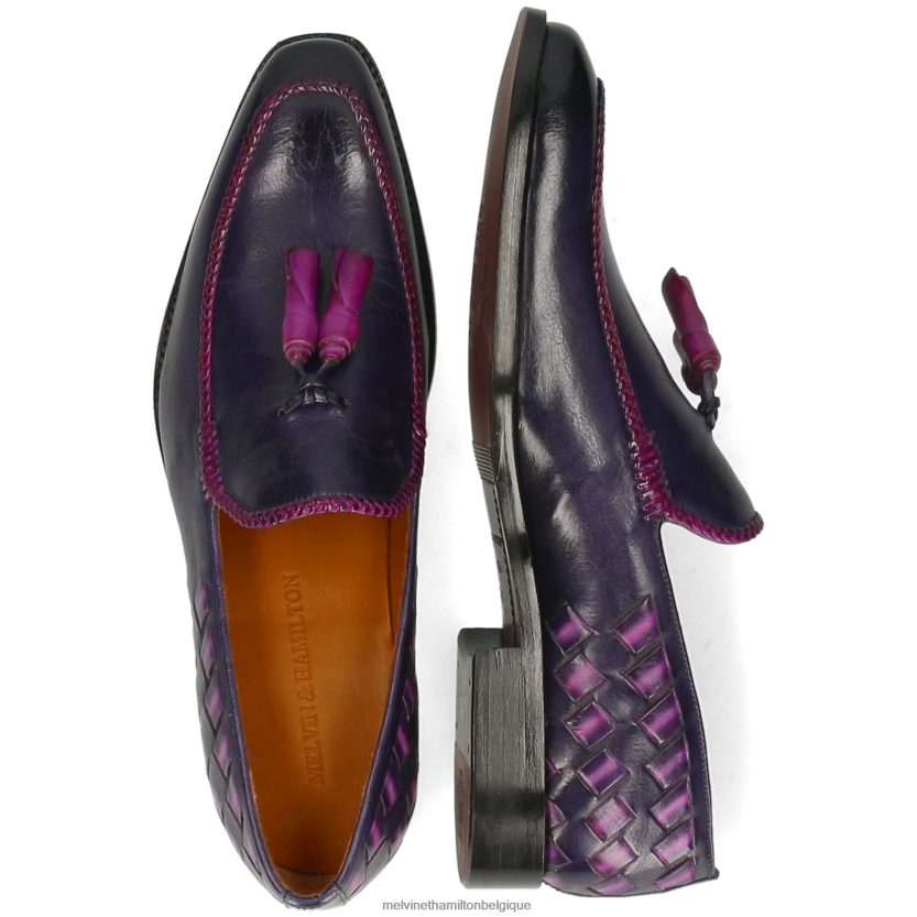 Melvin & Hamilton Hommes Léonard 32 R44228261 flâneurs violet