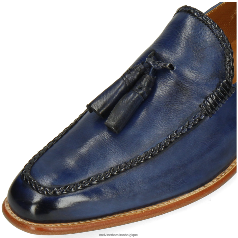 Melvin & Hamilton Hommes Léonard 32 R44228301 flâneurs bleu