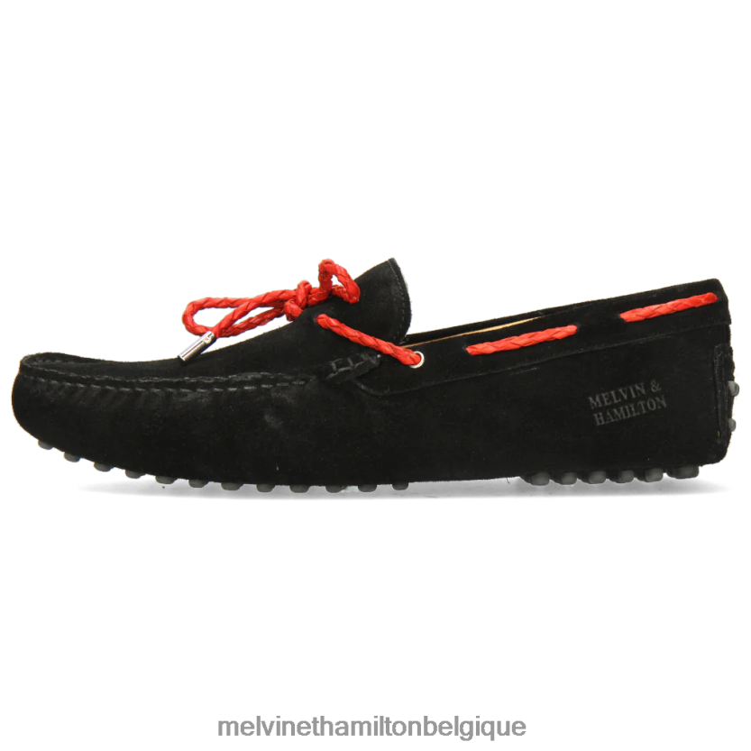 Melvin & Hamilton Hommes Nelson 3 R44228321 flâneurs noir
