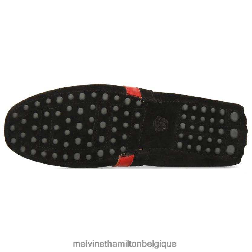 Melvin & Hamilton Hommes Nelson 6 R44228313 flâneurs noir