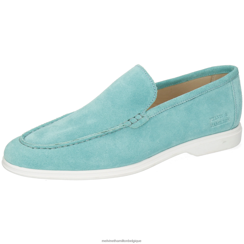 Melvin & Hamilton Hommes comte 1 R44228276 flâneurs turquoise