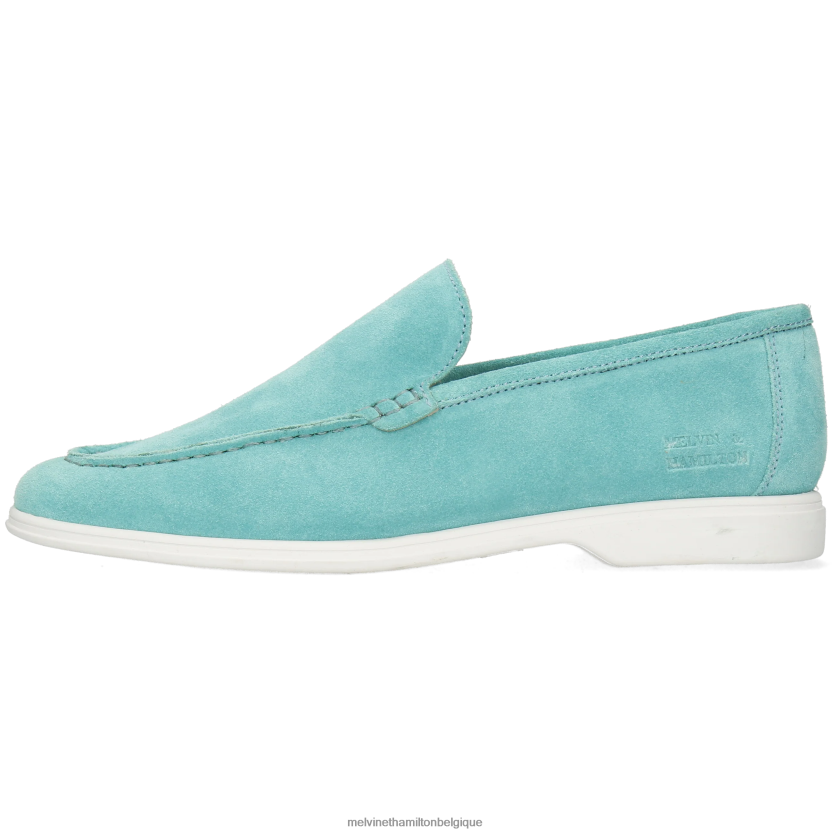 Melvin & Hamilton Hommes comte 1 R44228276 flâneurs turquoise
