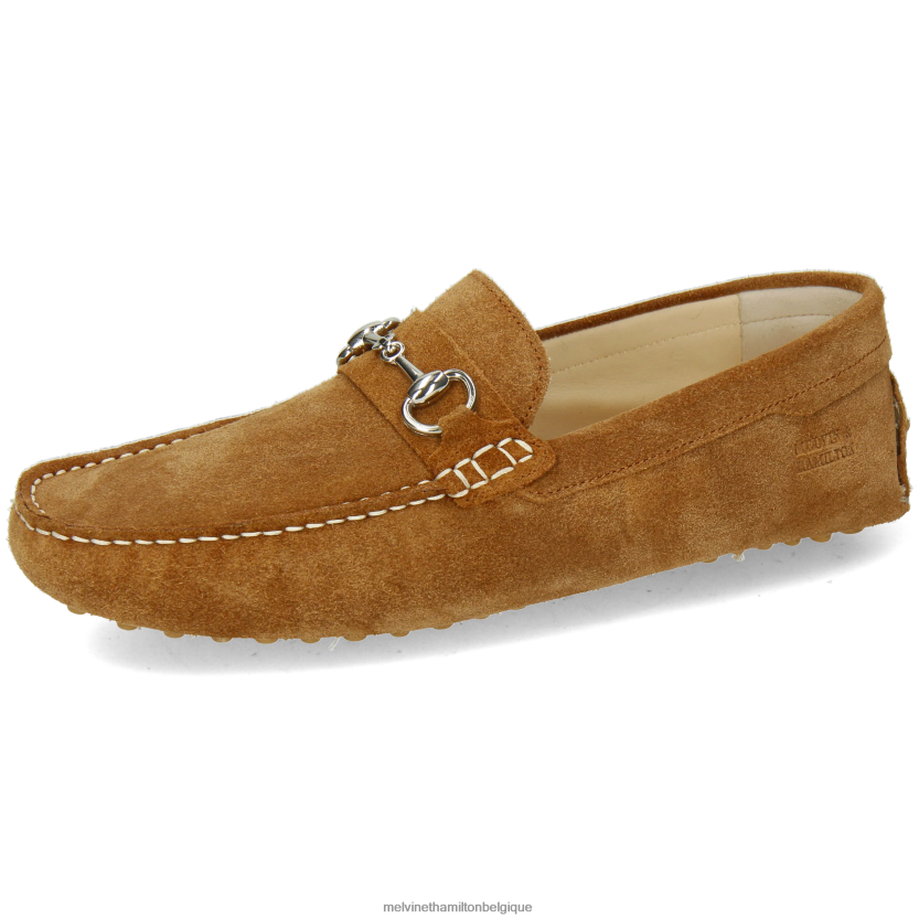 Melvin & Hamilton Hommes nelson 16 R44228256 flâneurs brun clair