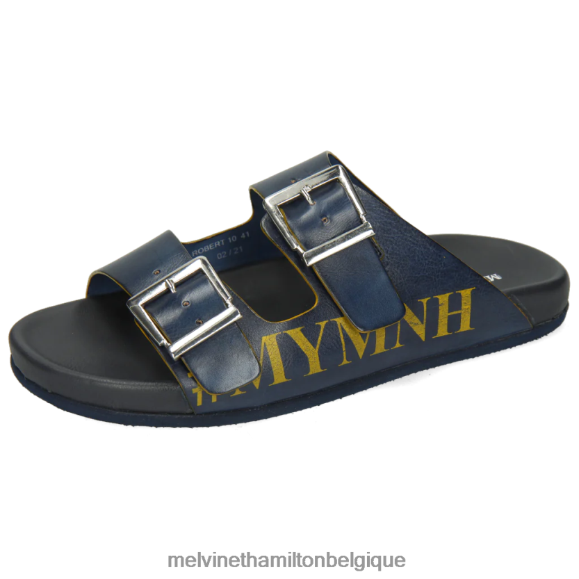 Melvin & Hamilton Hommes Robert 10 R44228727 mules bleu