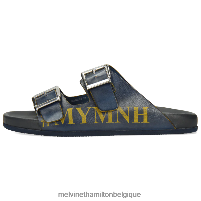 Melvin & Hamilton Hommes Robert 10 R44228727 mules bleu