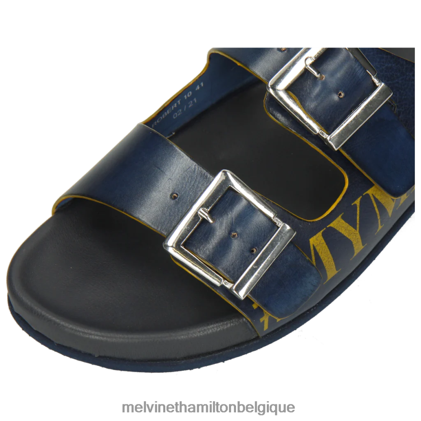 Melvin & Hamilton Hommes Robert 10 R44228727 mules bleu