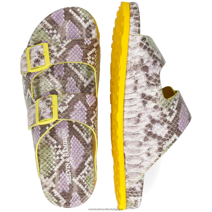 Melvin & Hamilton Hommes Robert 10 R44228728 mules multi