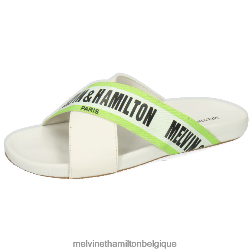 Melvin & Hamilton Hommes Robert 16 R44228730 mules blanc